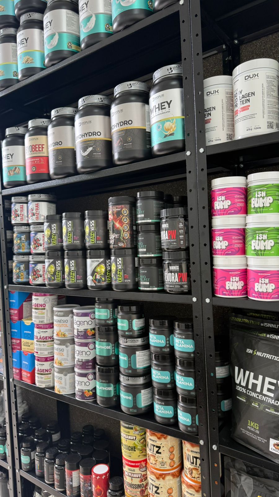 Estoque NF Suplementos - Pré-treinos