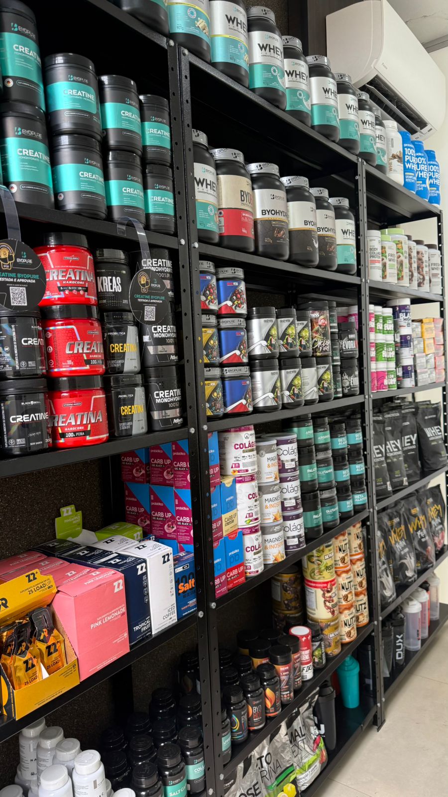 Estoque NF Suplementos - Produtos